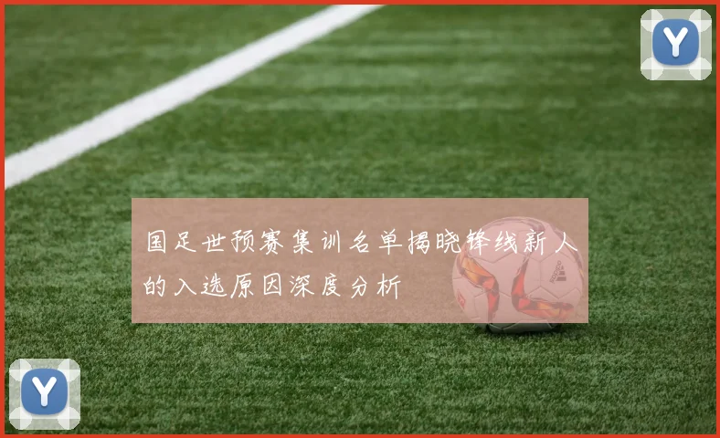 国足世预赛集训名单揭晓锋线新人的入选原因深度分析